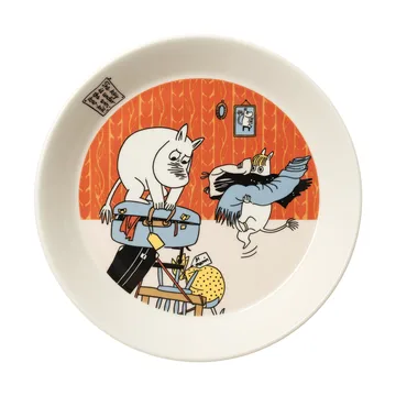 Klar til ferie Mumi-tallerken - Ø19 cm - Moomin Arabia