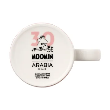 Kærlighed 30 år Mumi-kop og tallerken Limited Edition - 2 dele - Moomin Arabia