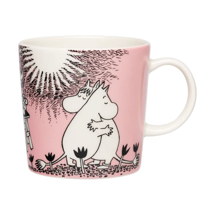 Kærlighed 30 år Mumi-mug gaveæske - 30 cl - Moomin Arabia