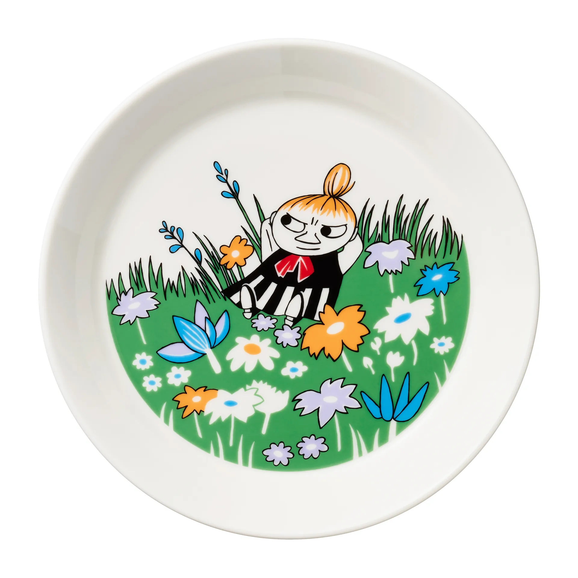 "Lilla My på ängen" Mumitallerken, Hvid/Multi Moomin Arabia