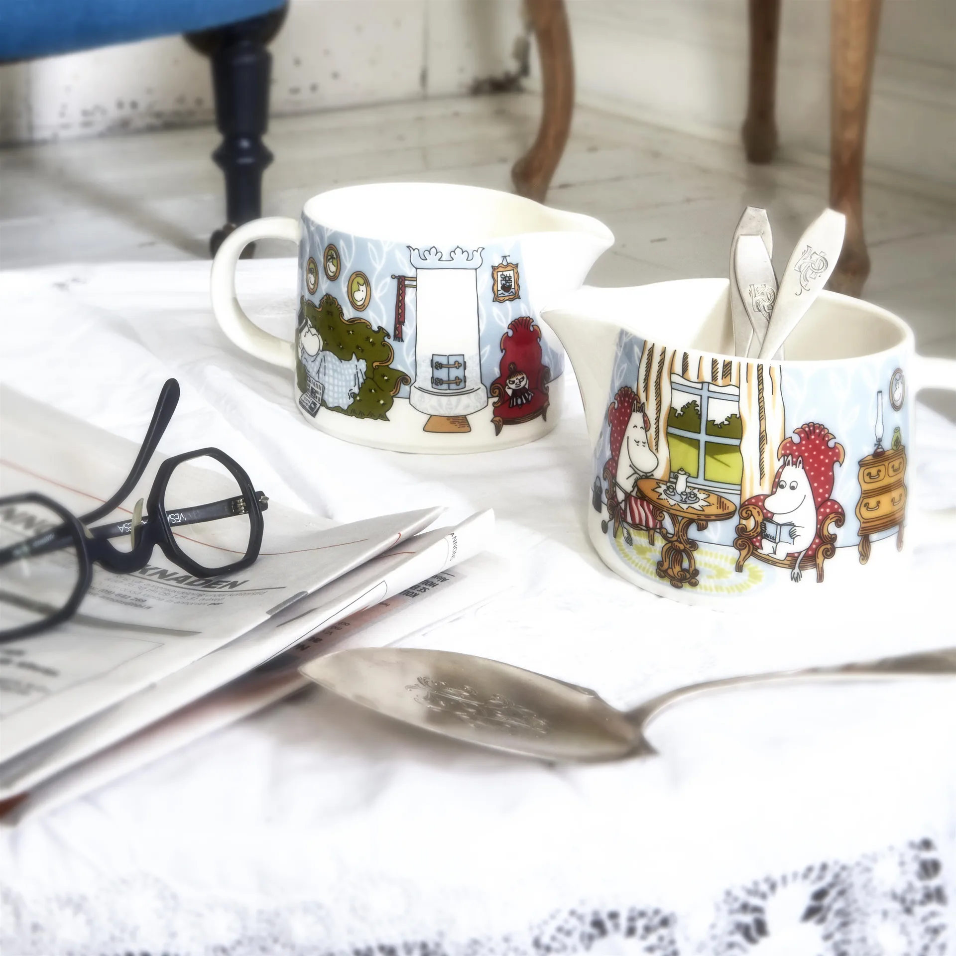 Mumi Eftermiddag i salonen kande, 0,35 l Moomin Arabia