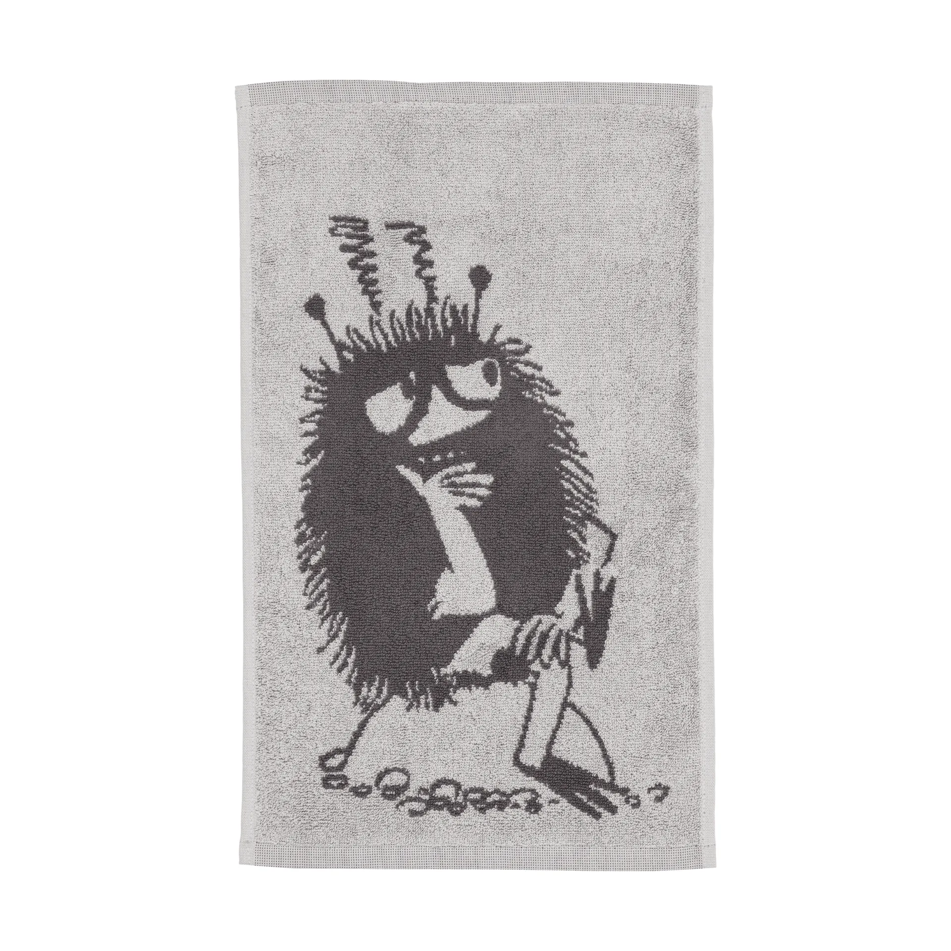 Mumi håndklæde 30x50 cm, Stinky, grå Moomin Arabia