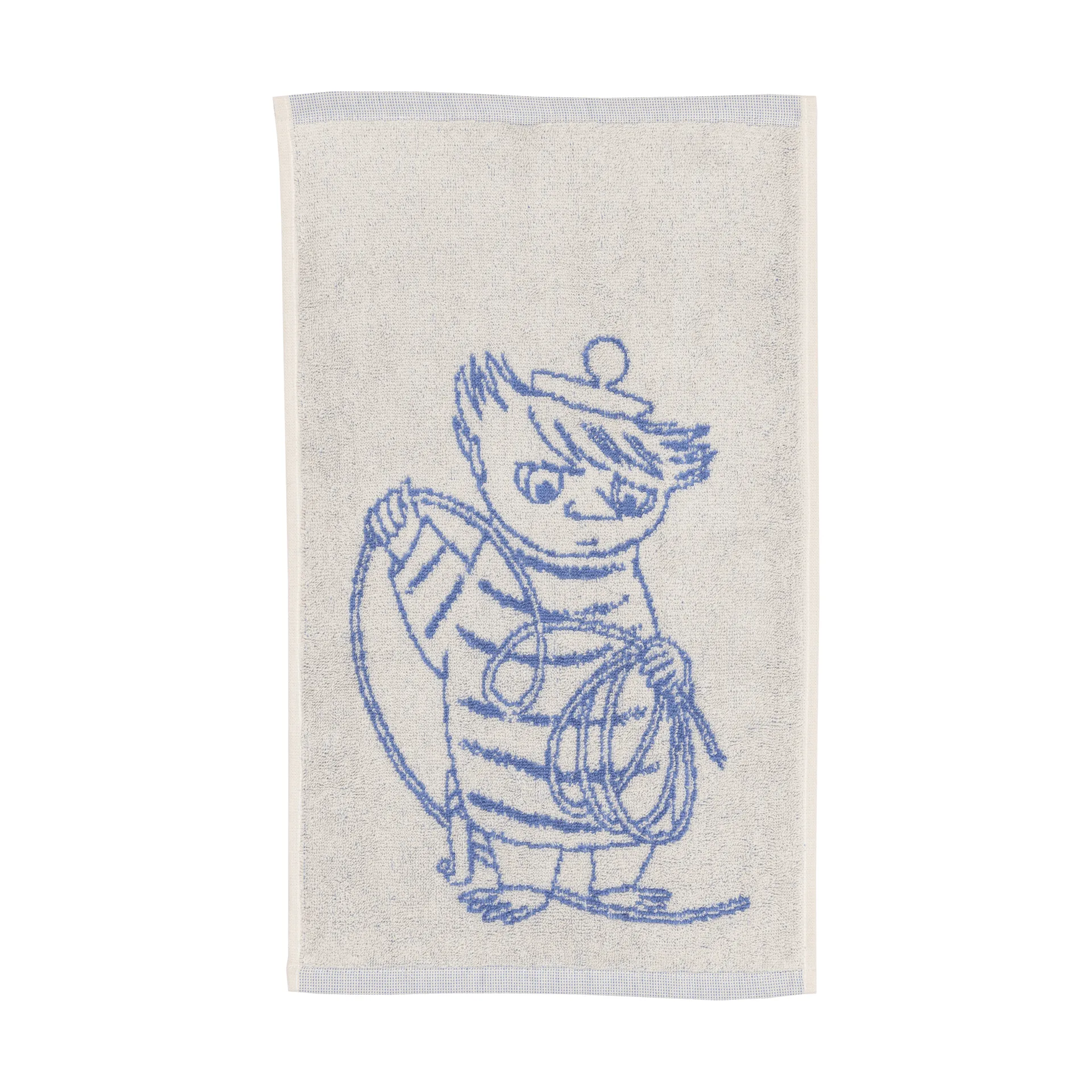 Mumi håndklæde 30x50 cm, Too-ticky, blå Moomin Arabia