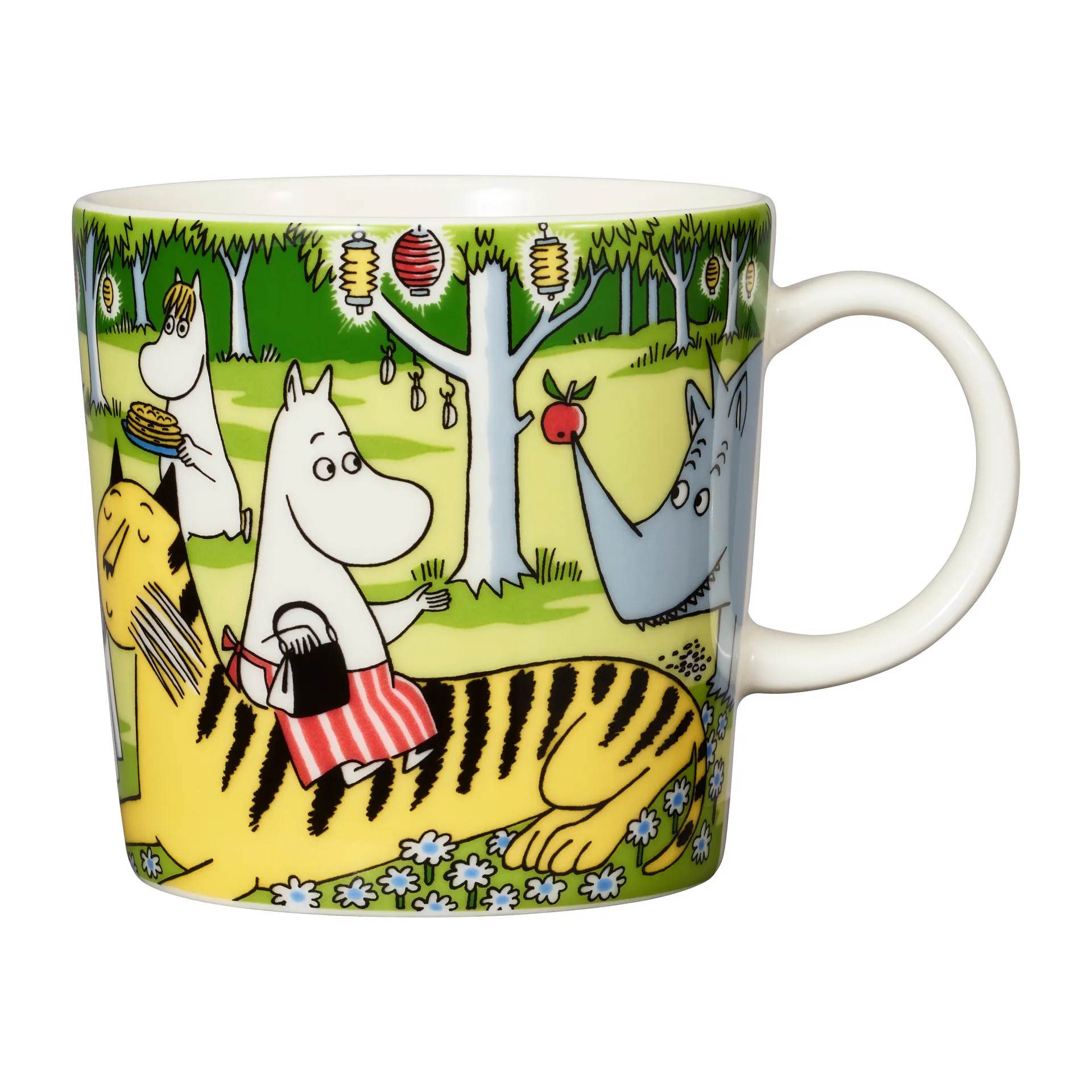 Mumi krus 2023 Garden party, 30 cl Moomin Arabia