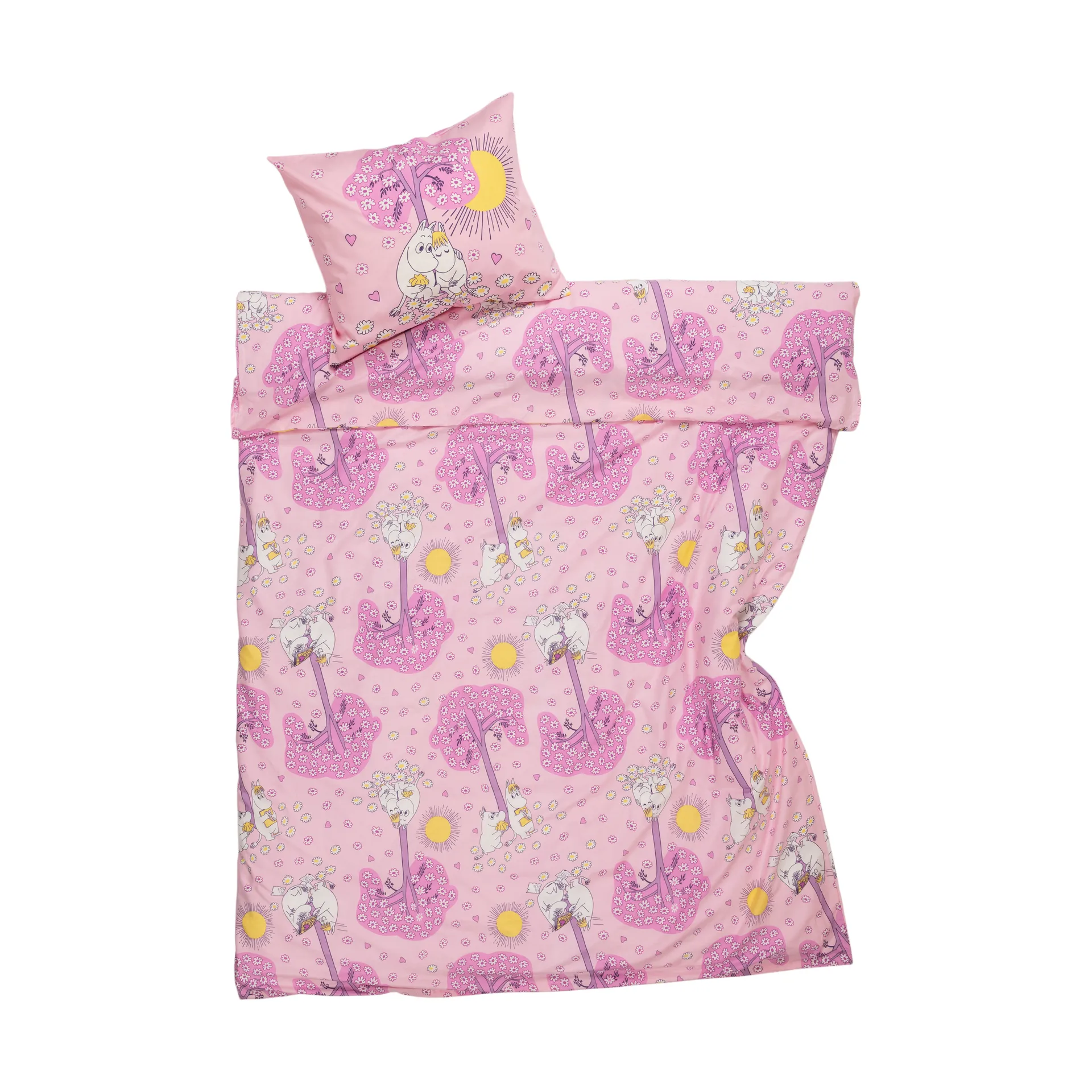 Mumi sengesæt 150x210 cm, Forelskede Moomin Arabia