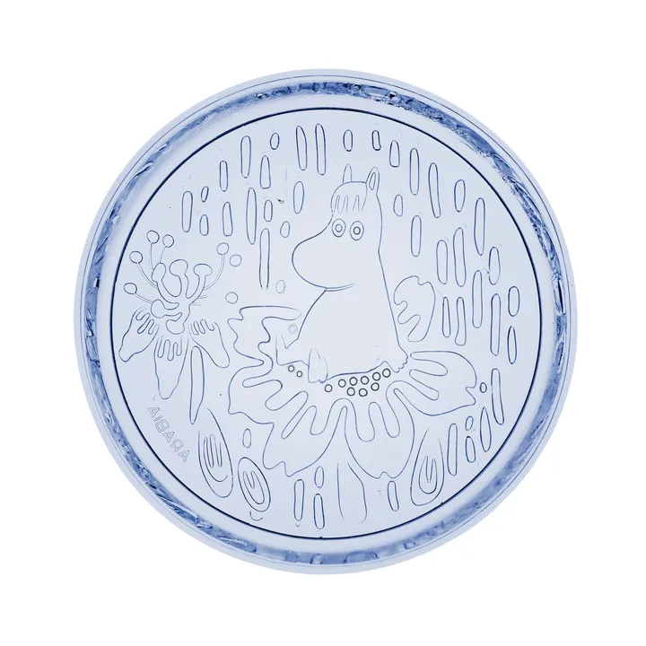 Mumi tallerken Ø15,5 cm - Aqua - Moomin Arabia