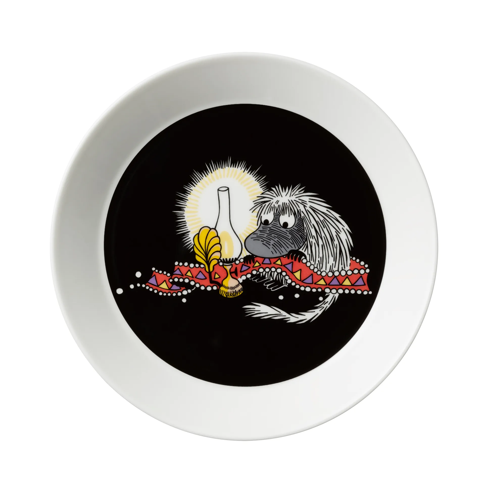 Mumi tallerken, Forfaderen, sort Moomin Arabia