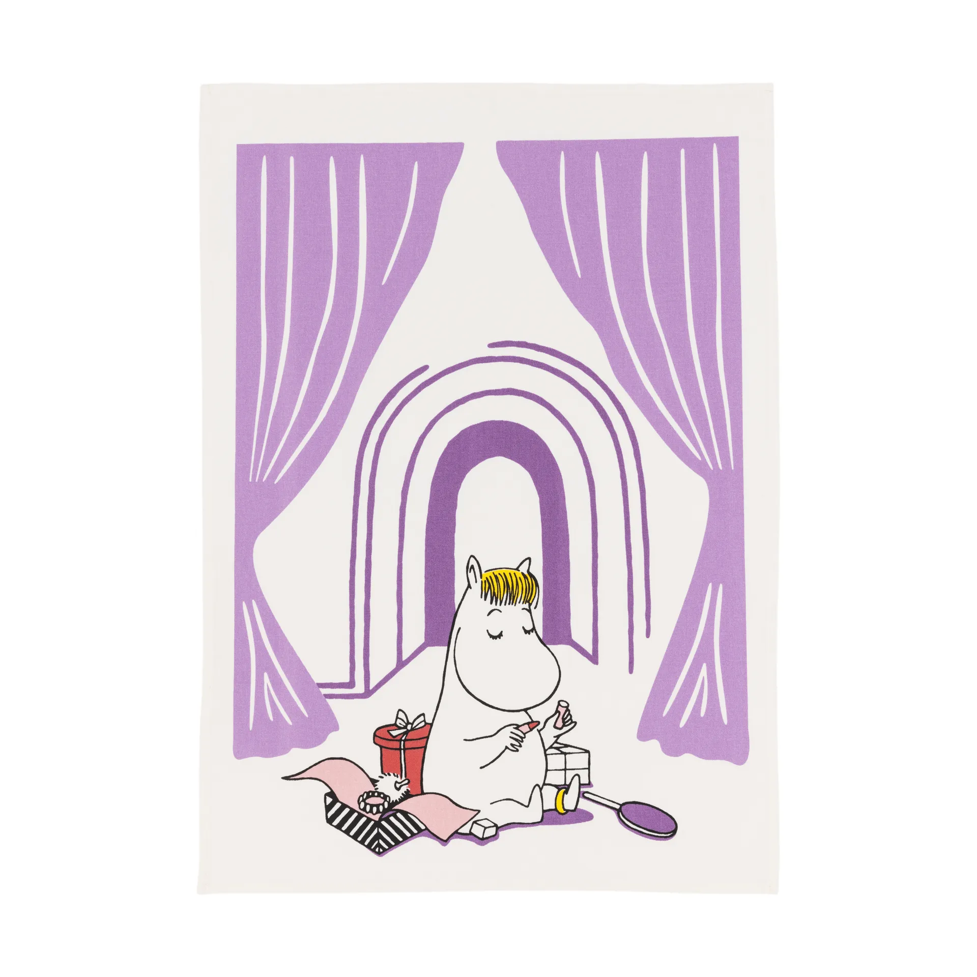 Mumi viskestykke Snorkfrøken, 50x70 cm Moomin Arabia