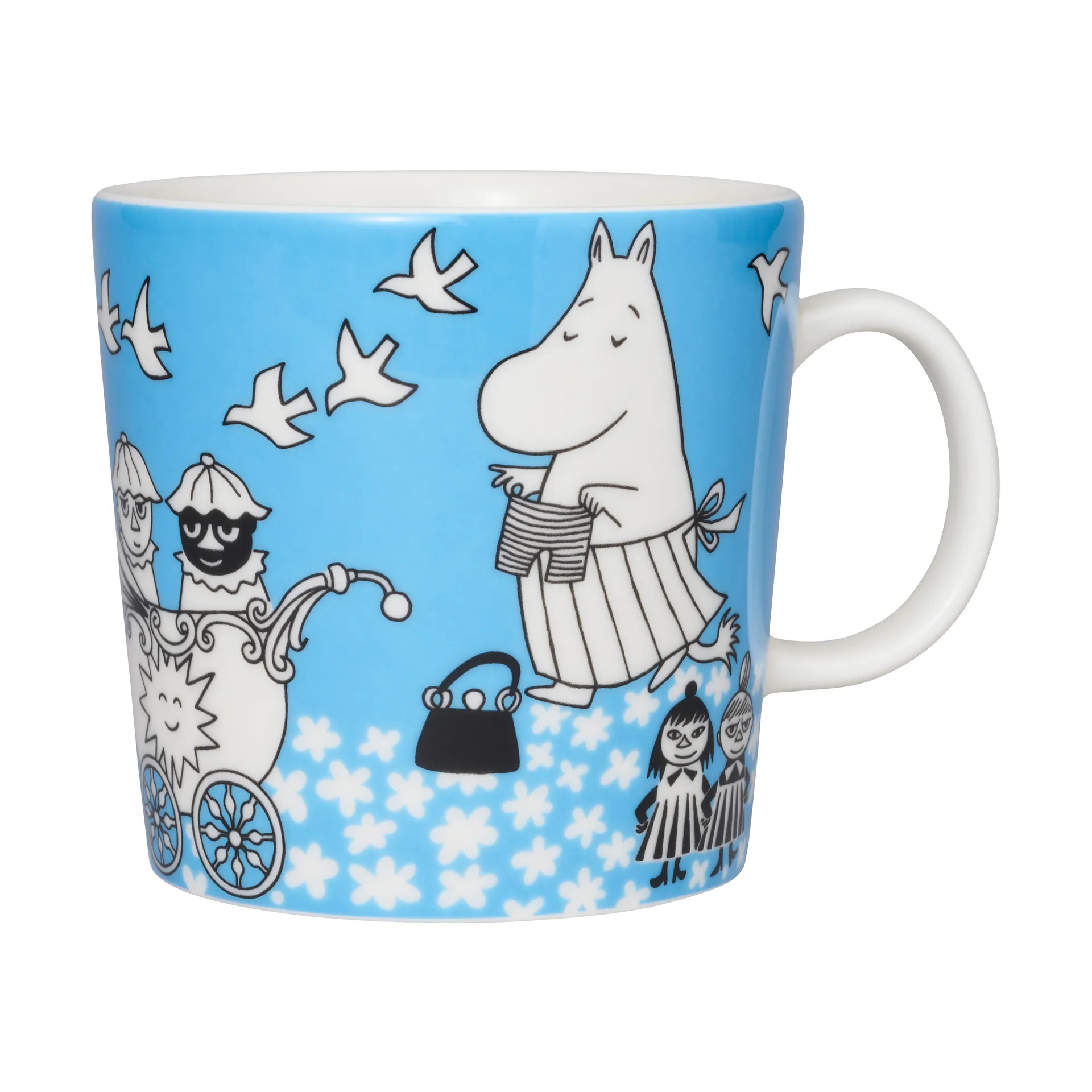 Mumikrus, Fred 40 cl, Blå Moomin Arabia