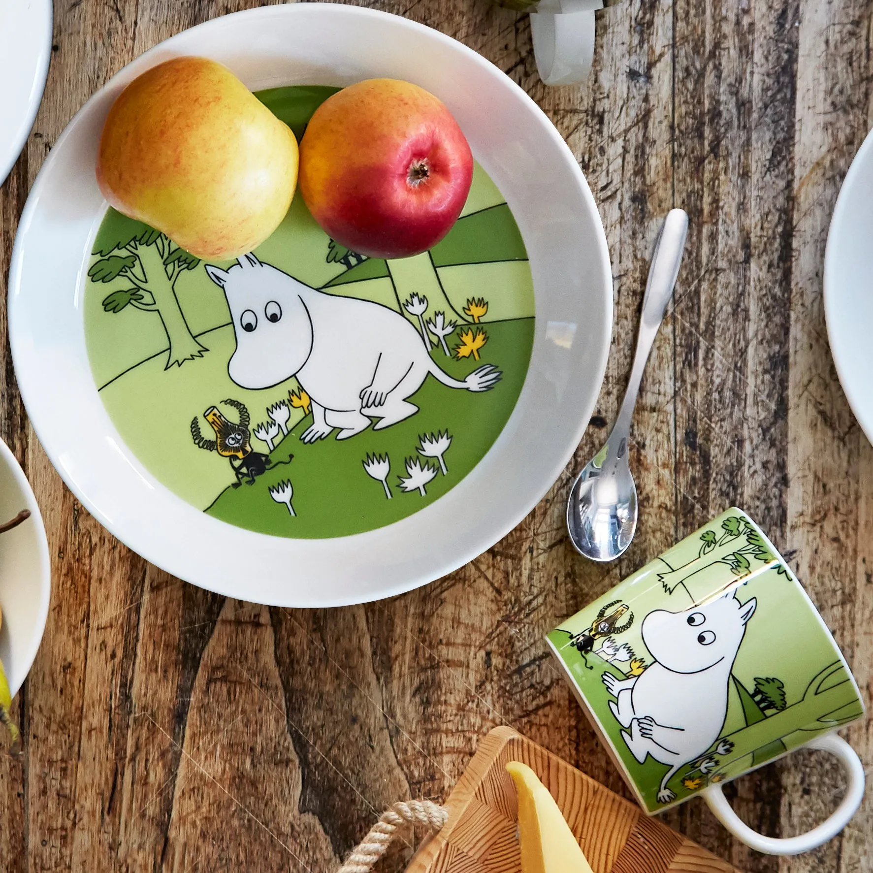 Mumikrus, Mumitrolden, Græsgrøn Moomin Arabia