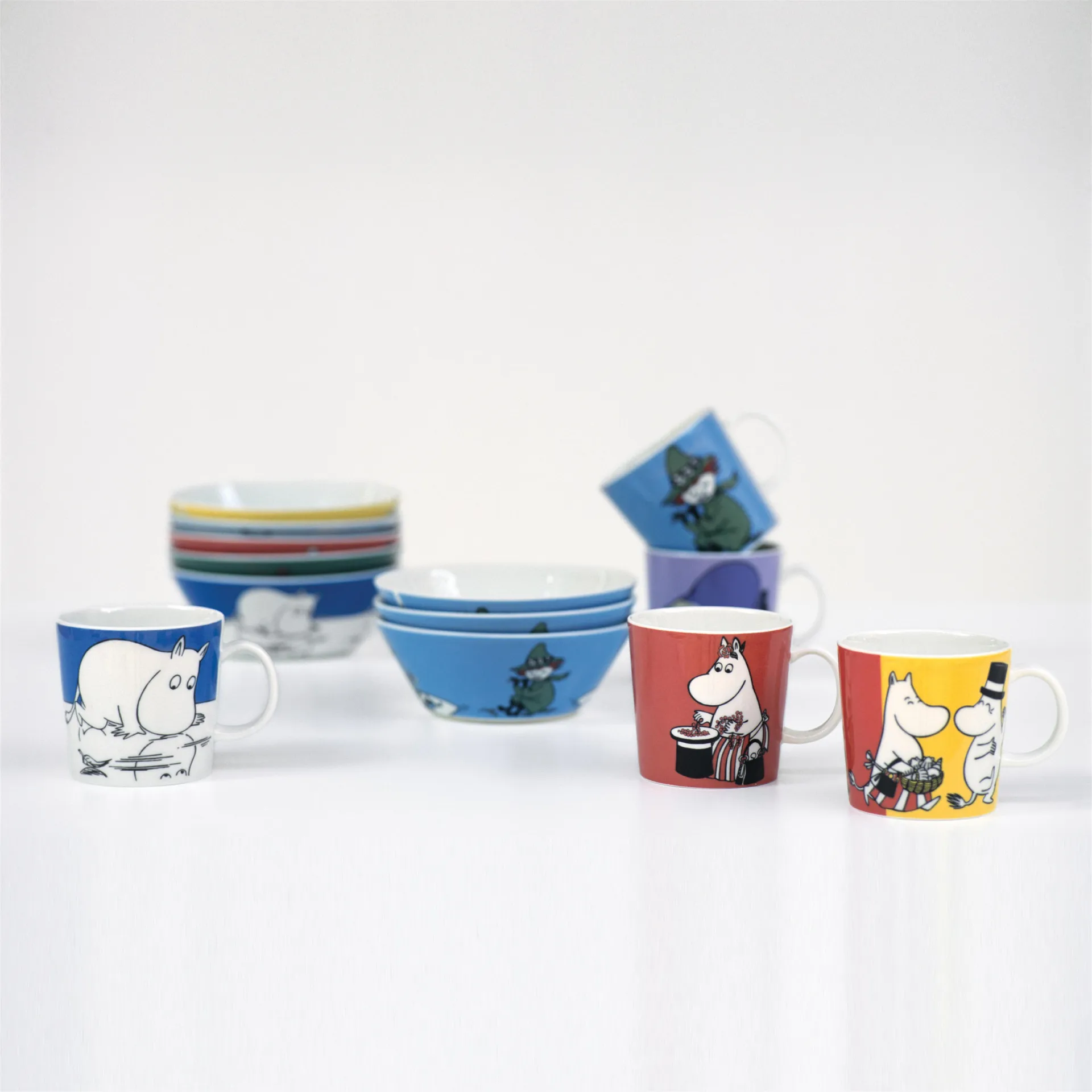 Mumikrus, Mymlan, lyserød Moomin Arabia