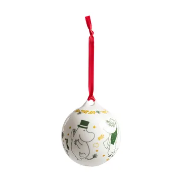 Mumin årskugle Ø8 cm - 2026, Kærlighedsgave - Moomin Arabia