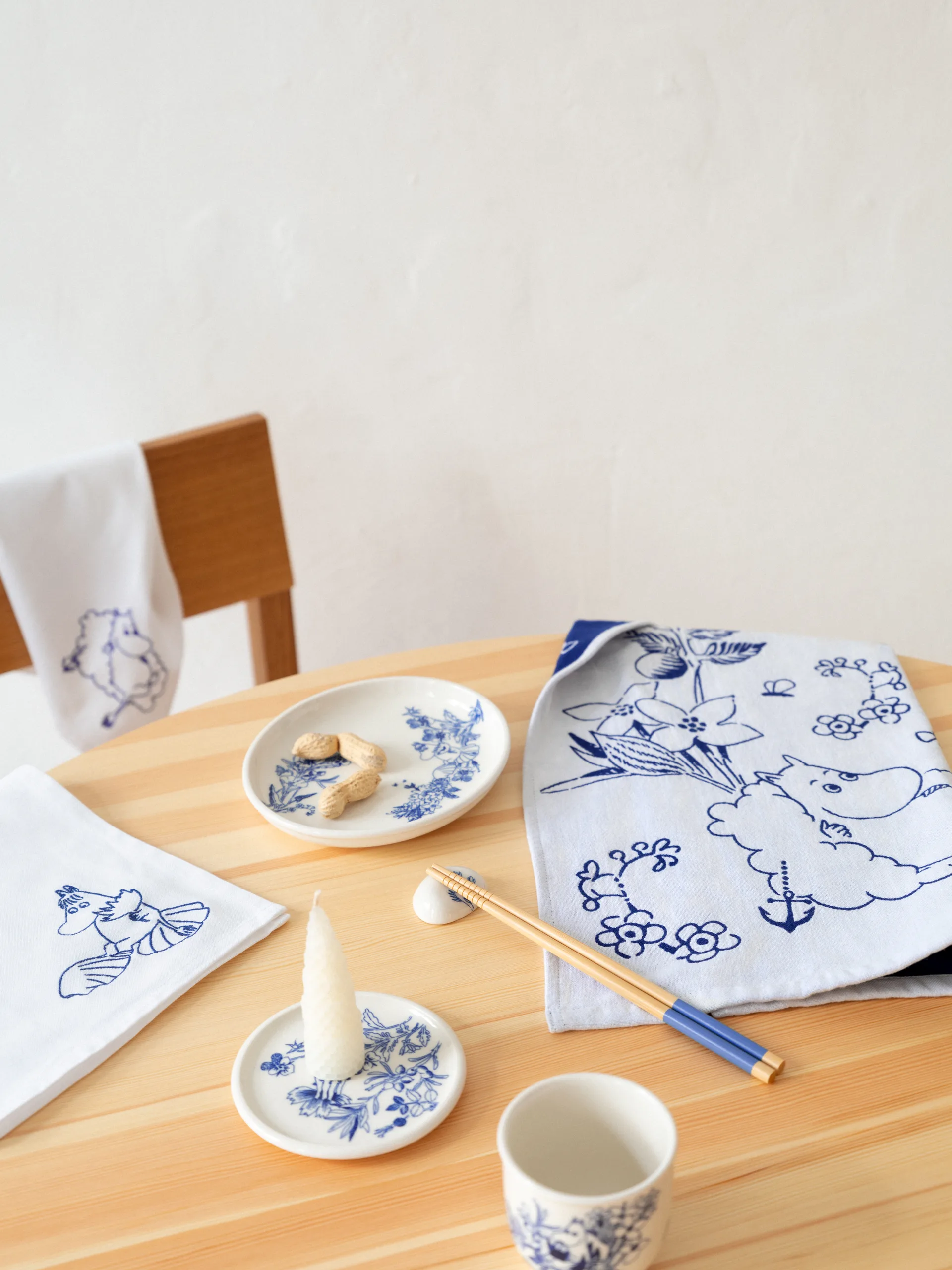 Mumin Haru køkkenhåndklæde, 45x65 cm Moomin Arabia