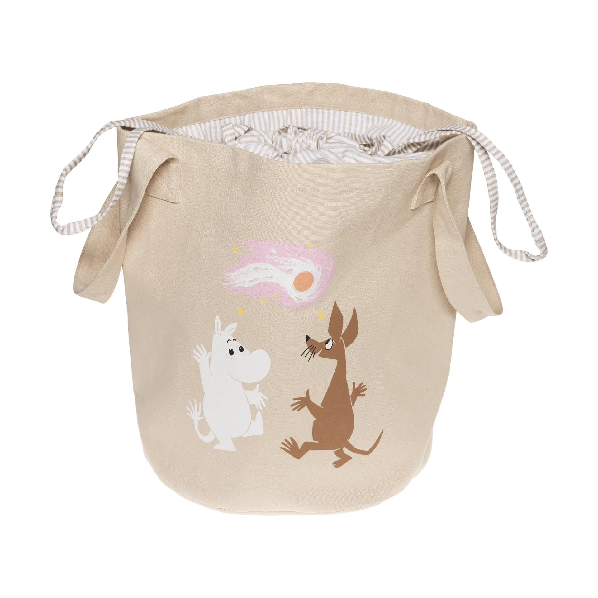 Moomin Arabia Mumin opbevaringskurv Rymdäventyr GOTS, 29 cm