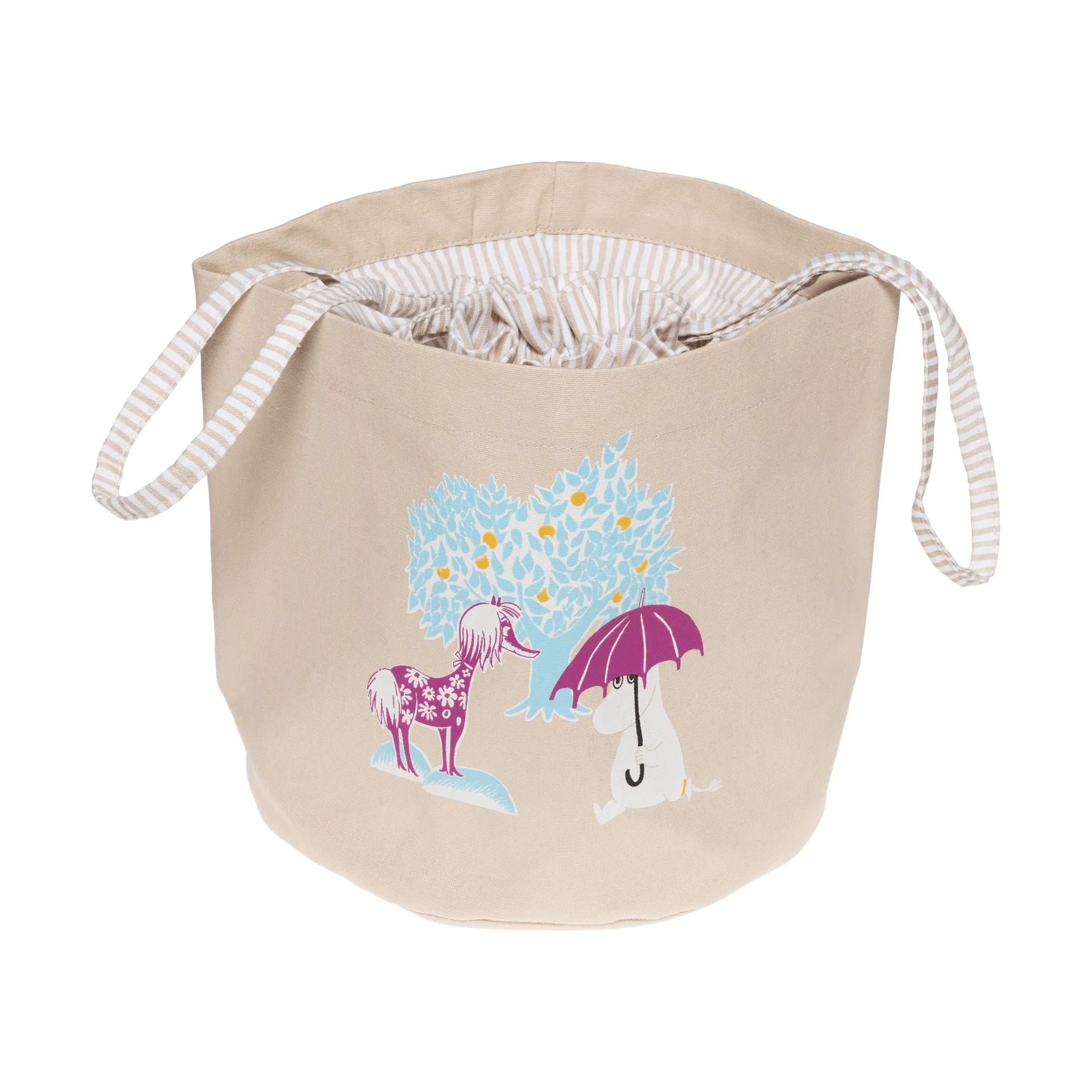 Moomin Arabia Mumin opbevaringskurv Under paraplyet GOTS, 24 cm