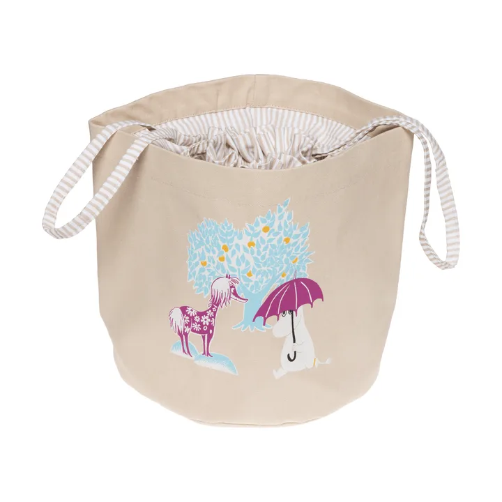 Mumin opbevaringskurv - Under paraplyet GOTS, 24 cm - Moomin Arabia
