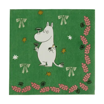 Mumin papirserviet - Kærlighedsgave, 33x33 cm, 20-pak - Moomin Arabia