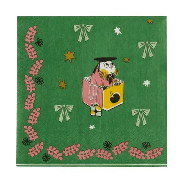 Mumin papirserviet - Kærlighedsgave, 33x33 cm, 20-pak - Moomin Arabia