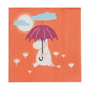 Mumin papirserviet - Under paraplyen, 20-pak - Moomin Arabia