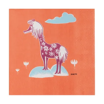 Mumin papirserviet - Under paraplyen, 20-pak - Moomin Arabia