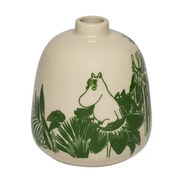 Mystikens skog Mumin vase - Grøn, 8,3 cm - Moomin Arabia
