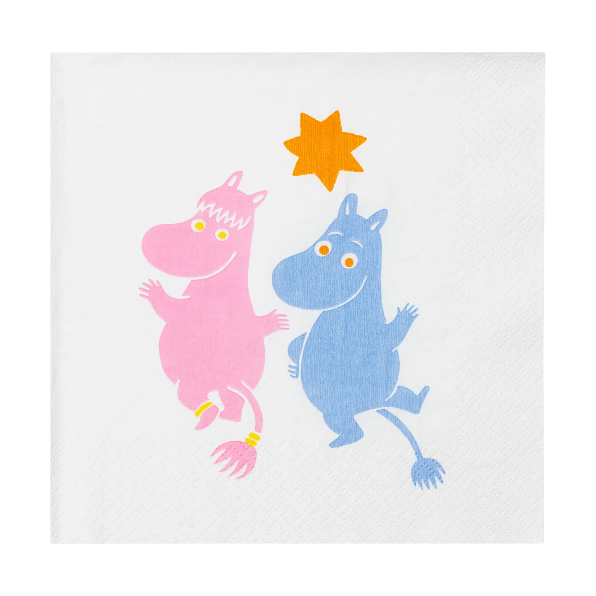 Party mumi papirservietter 33x33 cm 20-pak, Flerfarvet Moomin Arabia