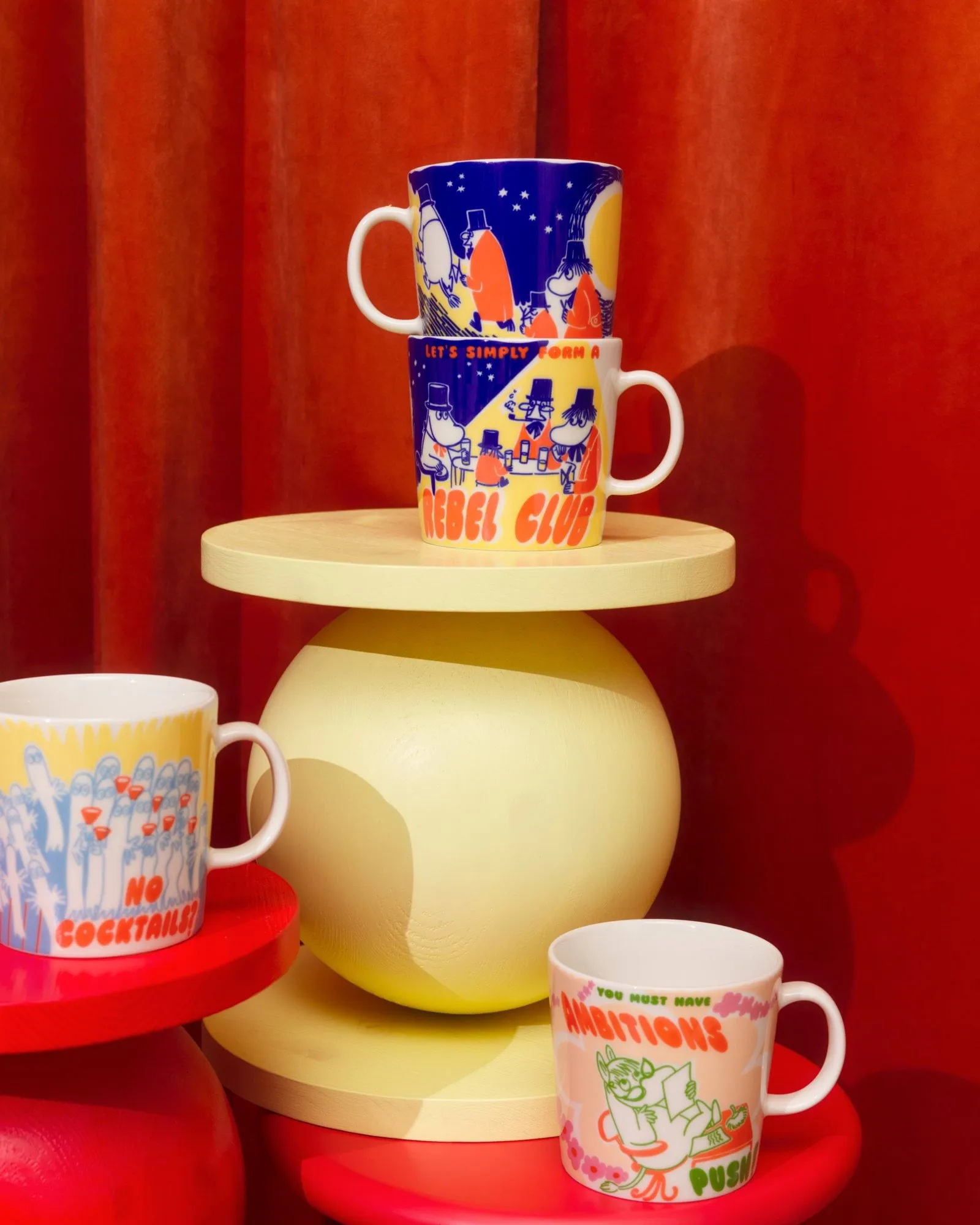 Rebel Club Mumi krus, 40 cl Moomin Arabia