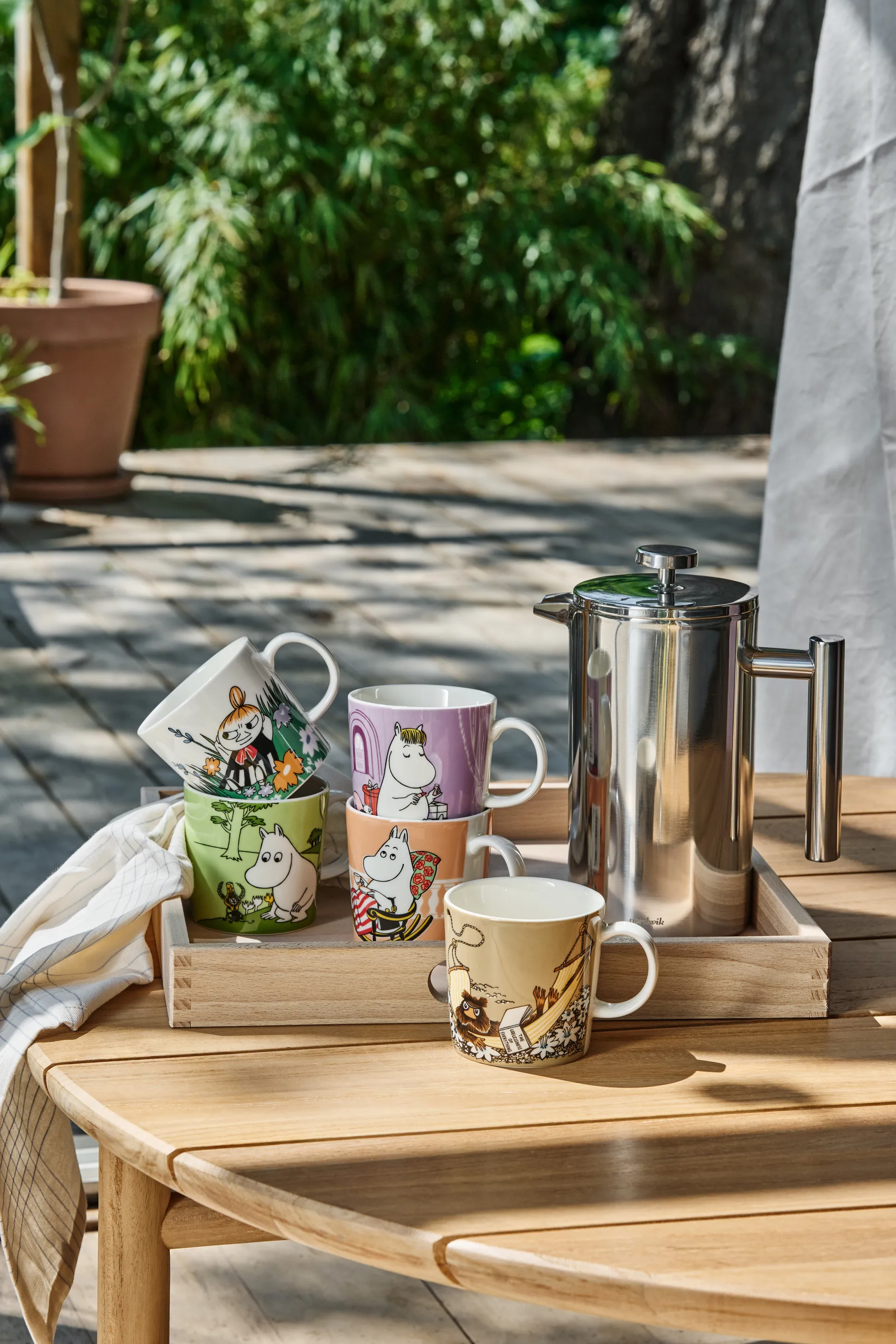 Snorkfrøken mumimug 80-årsjubilæum, 30 cl Moomin Arabia