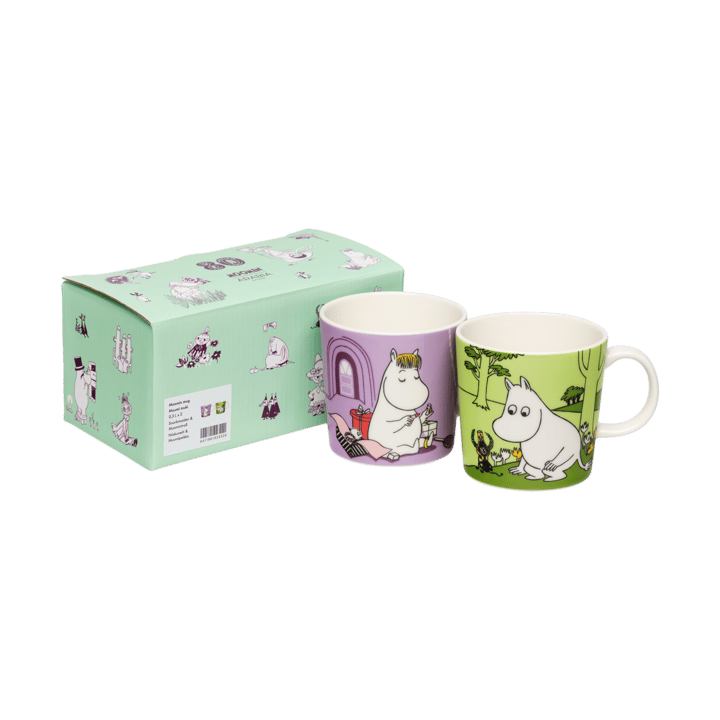 Snorkfrøken & Mumintrollet mumikrus 2 dele - 30 cl - Moomin Arabia