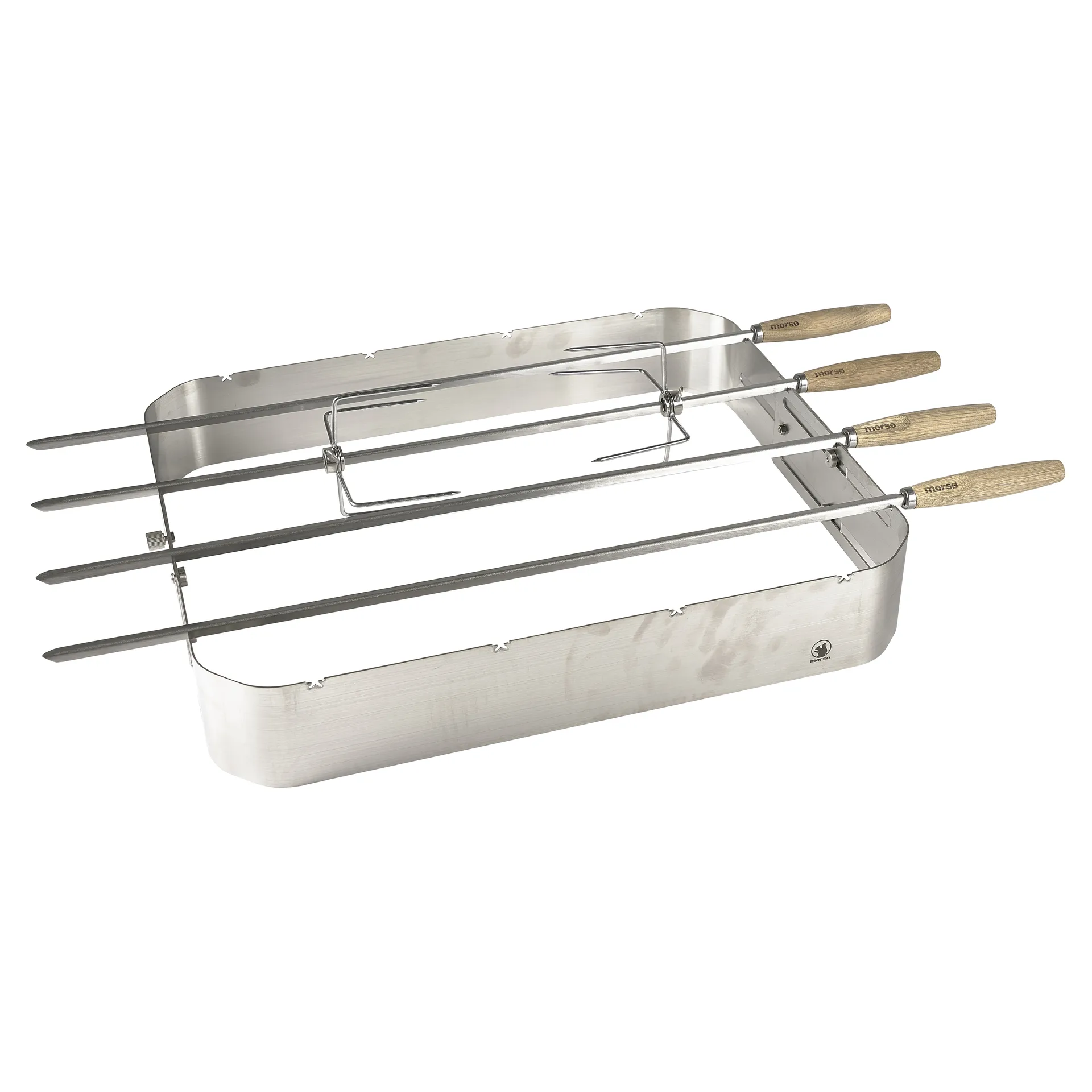 Churrasco BBQ sæt, Rustfrit stål Morsø