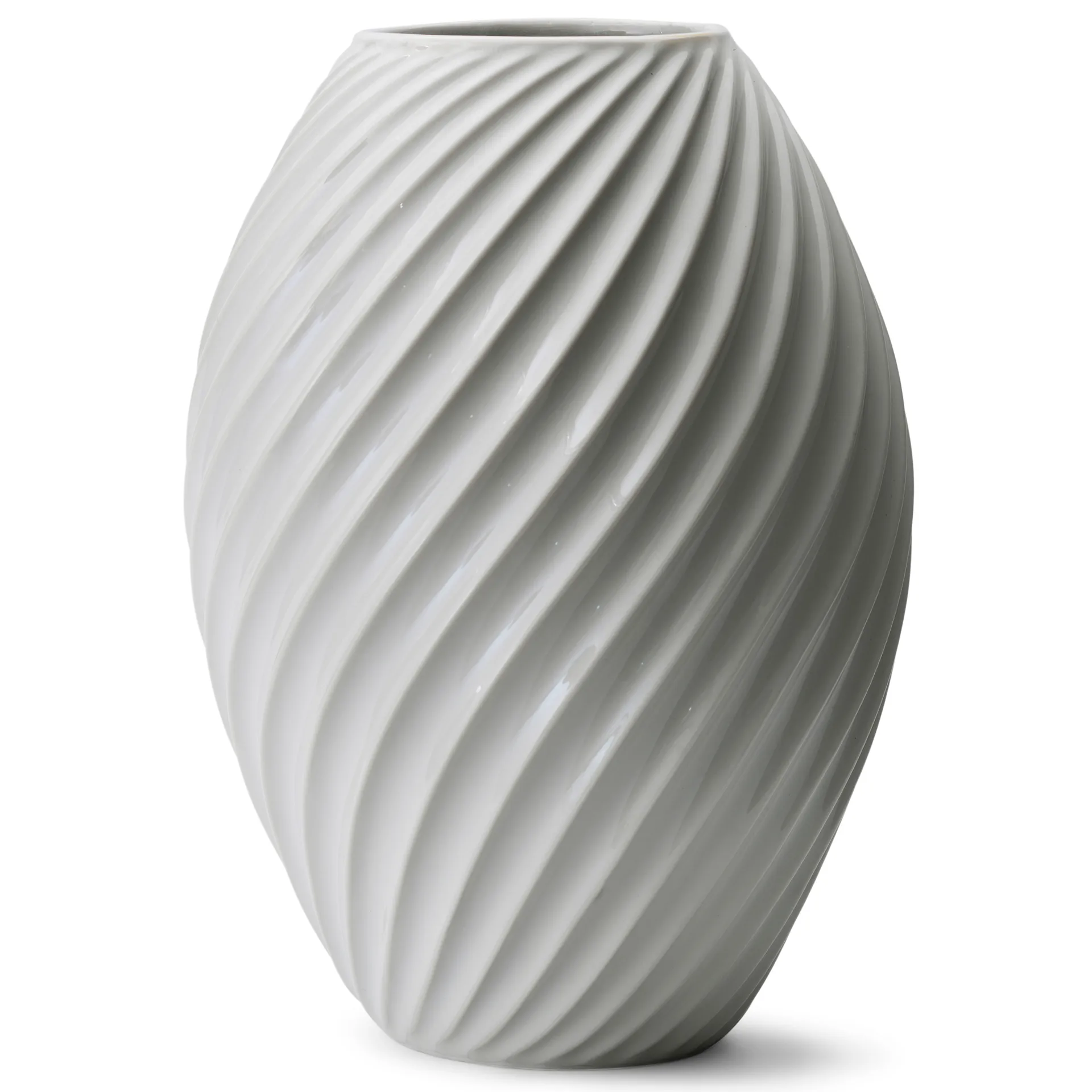 Morsø River vase 26 cm, Hvid Morsø
