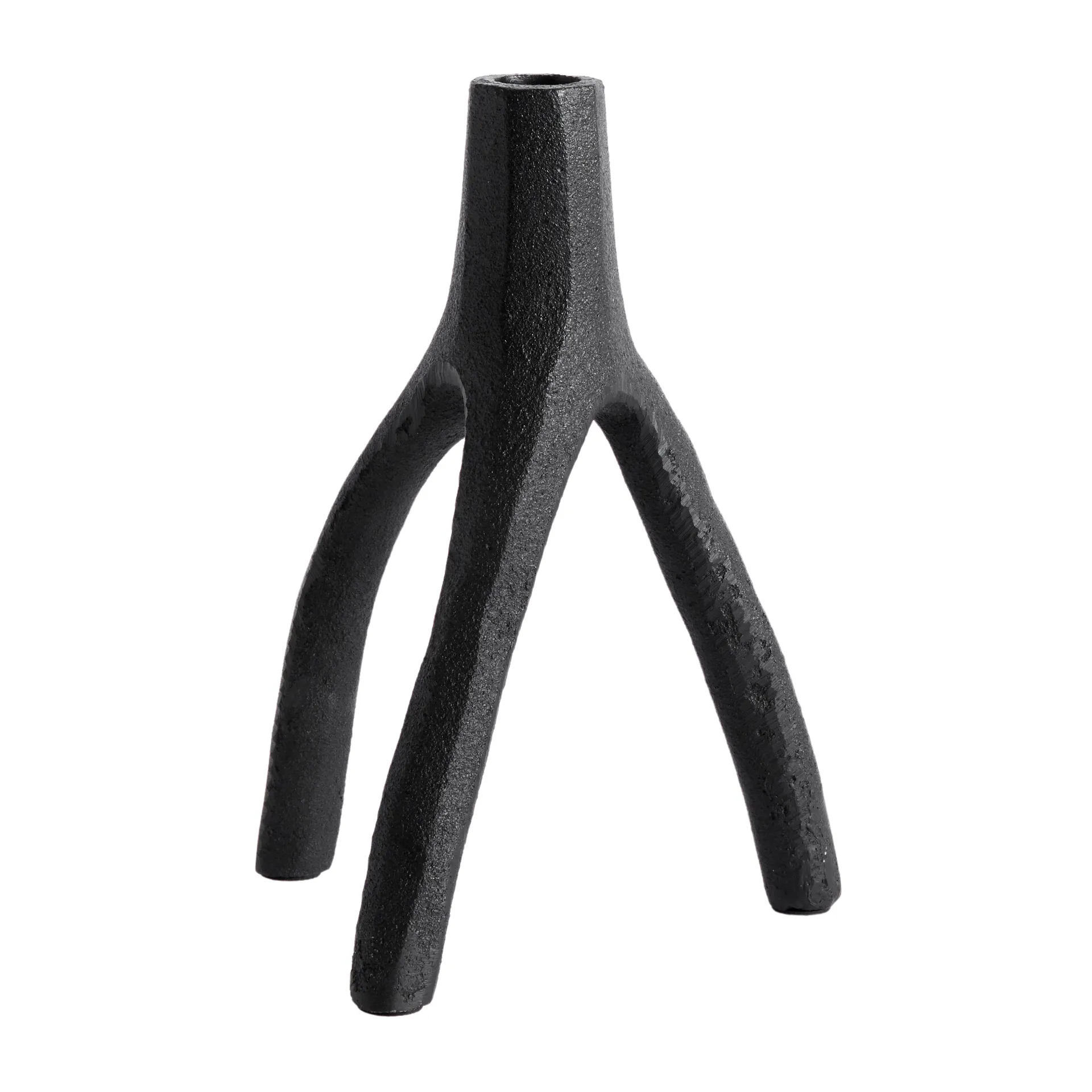 Aion lysestage XL 22 cm, Sort MUUBS