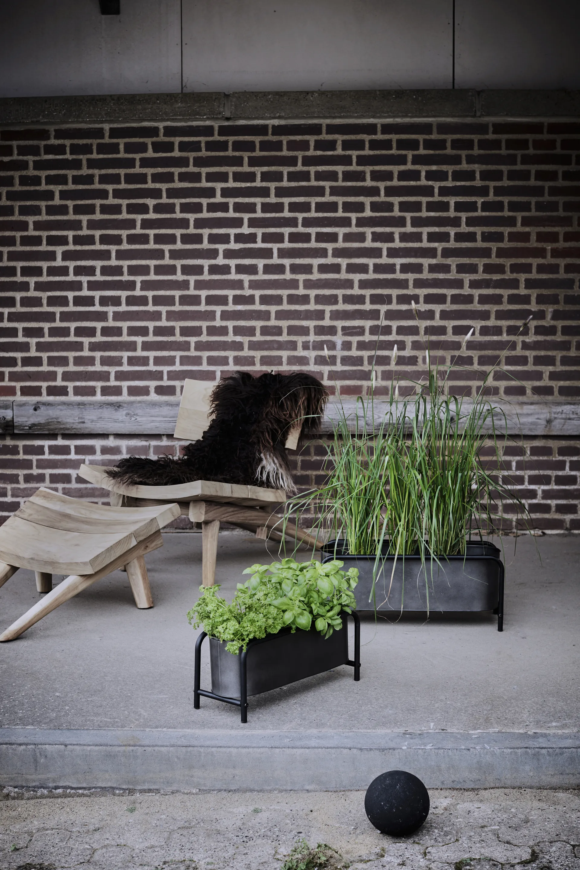 Anku plantebox 60 cm, Antique MUUBS