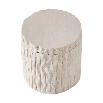 Kama krukke med låg Ø9,5 cm - Sand - MUUBS