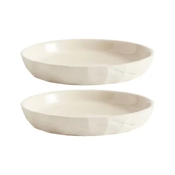 Kuri tallerken Ø16 cm 2-pak - Sand - MUUBS