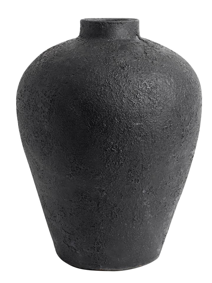 Luna krukke 40 cm, Sort-terracotta MUUBS