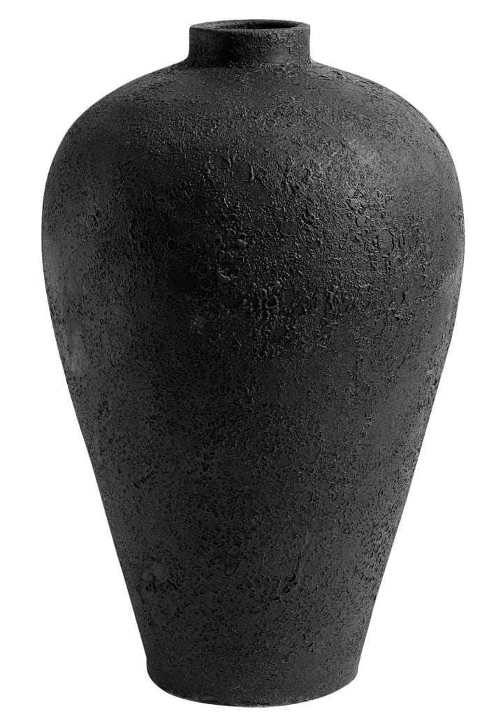 Luna krukke 60x35cm - Sort-terracotta - MUUBS