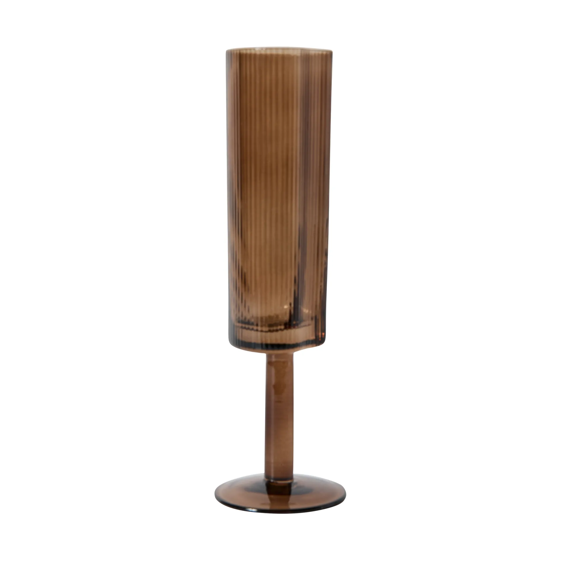 Ripe champagneglas 14,5 cl, Smoked brown MUUBS