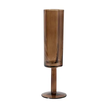 Ripe champagneglas 14,5 cl - Smoked brown - MUUBS