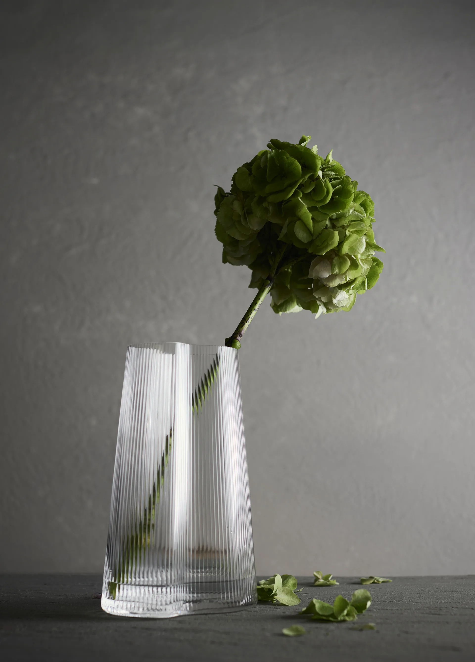 Ripe vase, Klar, 26 cm MUUBS