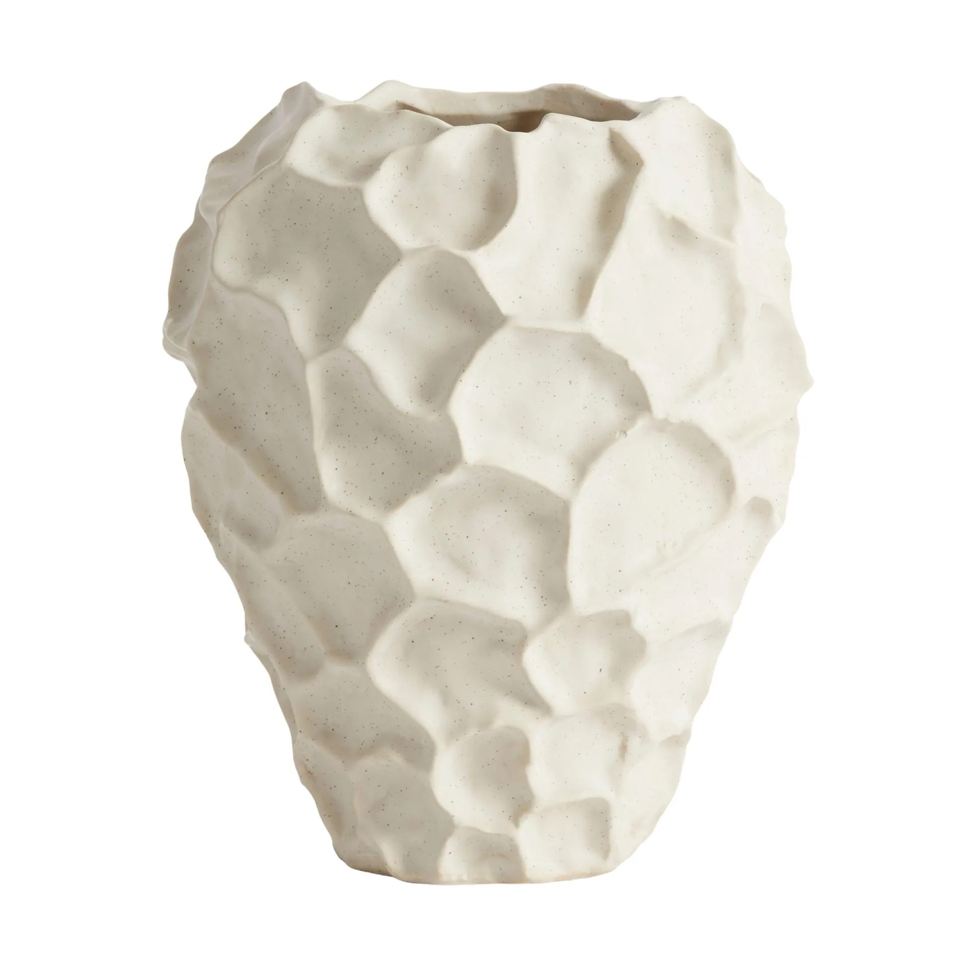 Soil vase 21,5 cm, Vanilla MUUBS