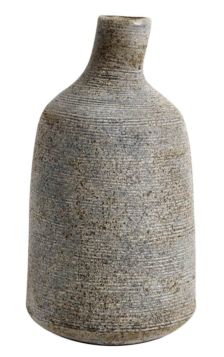 Stain vase stor 26 cm - Grå-brun - MUUBS