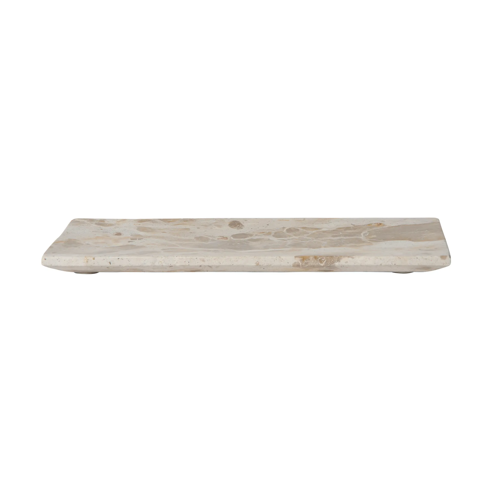 Vita dekorationsbakke, Seashell, 30x12 cm MUUBS