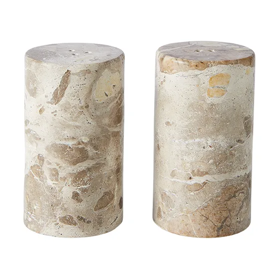 MUUBS Vita salt- og peberkar Seashell