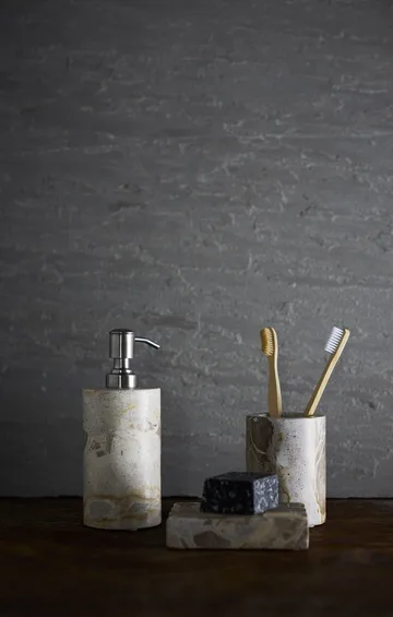 Vita sæbeskål - Seashell - MUUBS