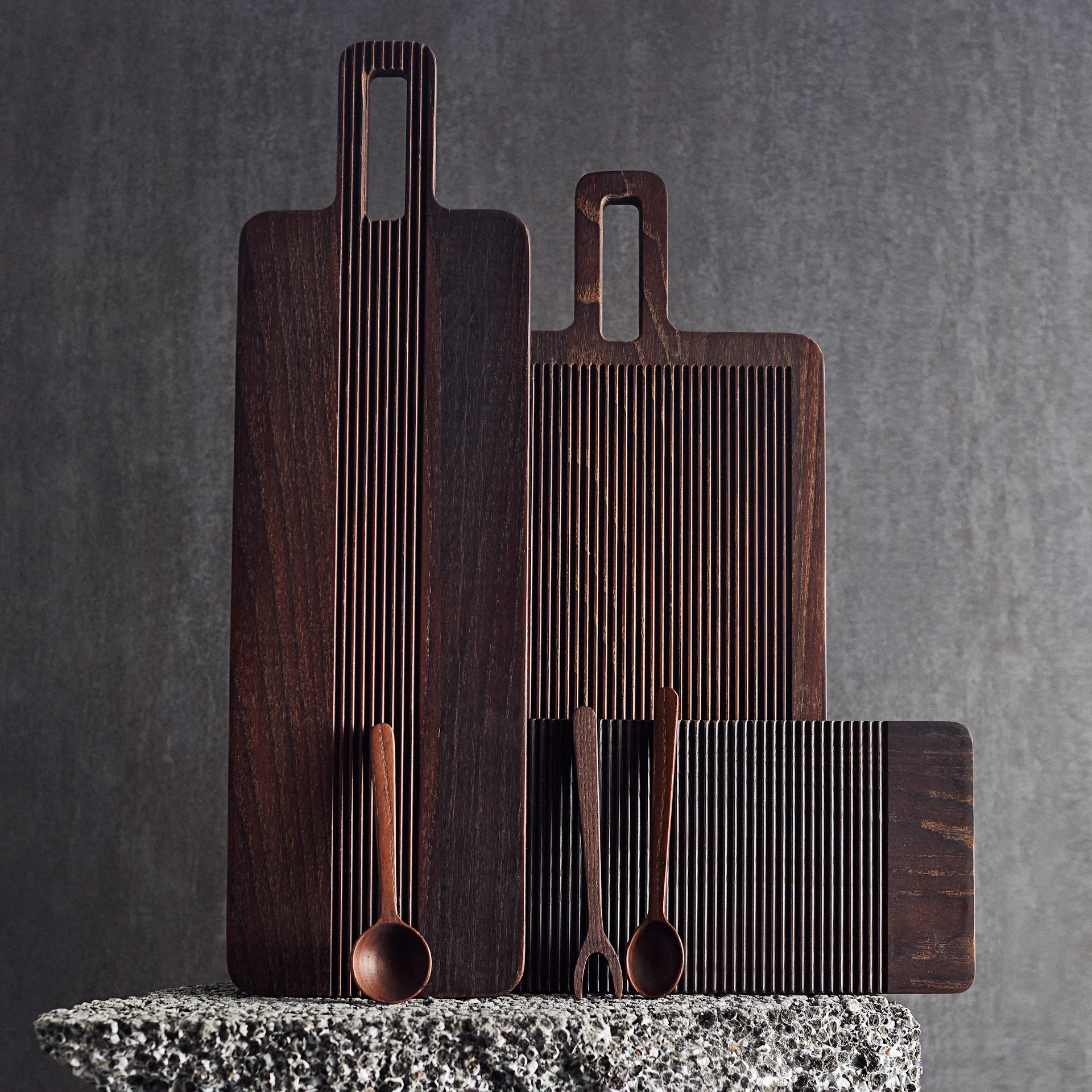 Yami bakke til tapas 15x49 cm, Brun MUUBS