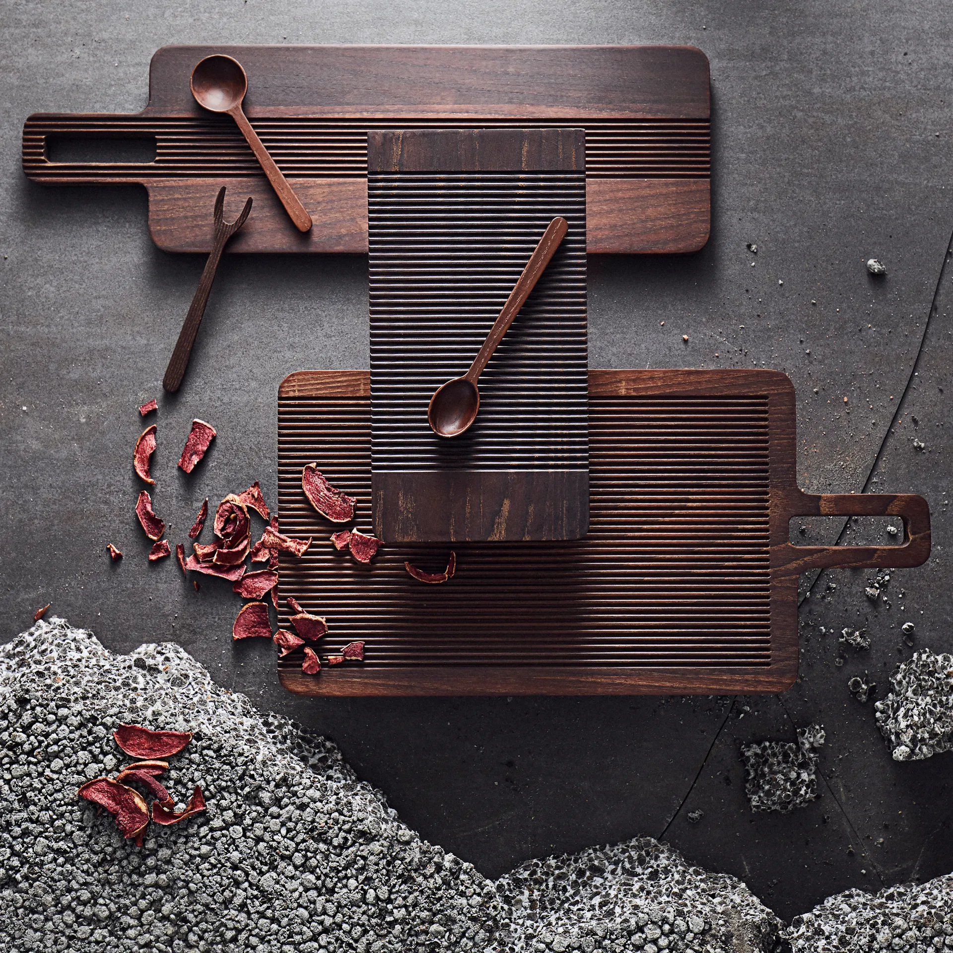 Yami bakke til tapas 15x49 cm, Brun MUUBS