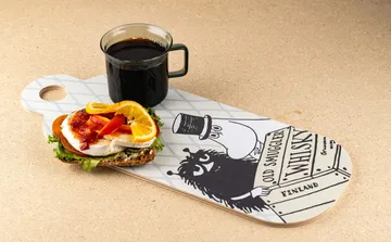 Chop & Serve The Adventurer bakke 17x44cm - Multi - Muurla