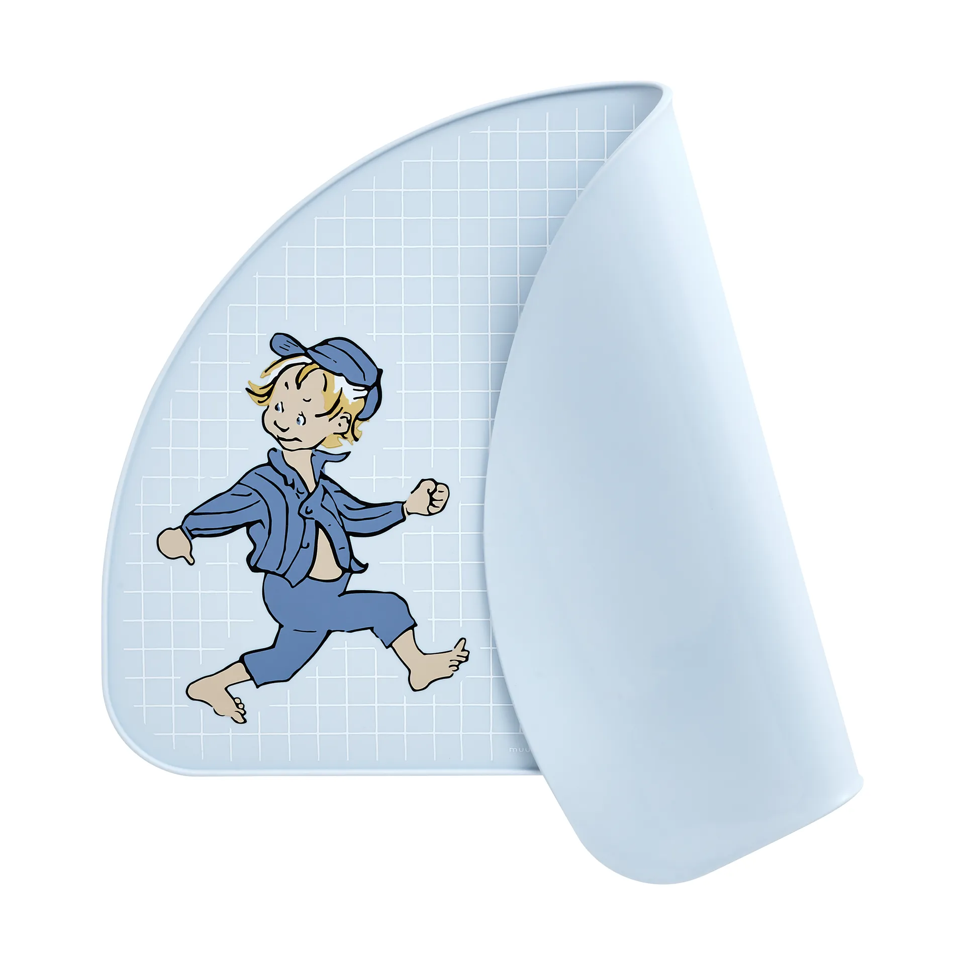 Emil dækkeserviet 27x42 cm, Blå Muurla