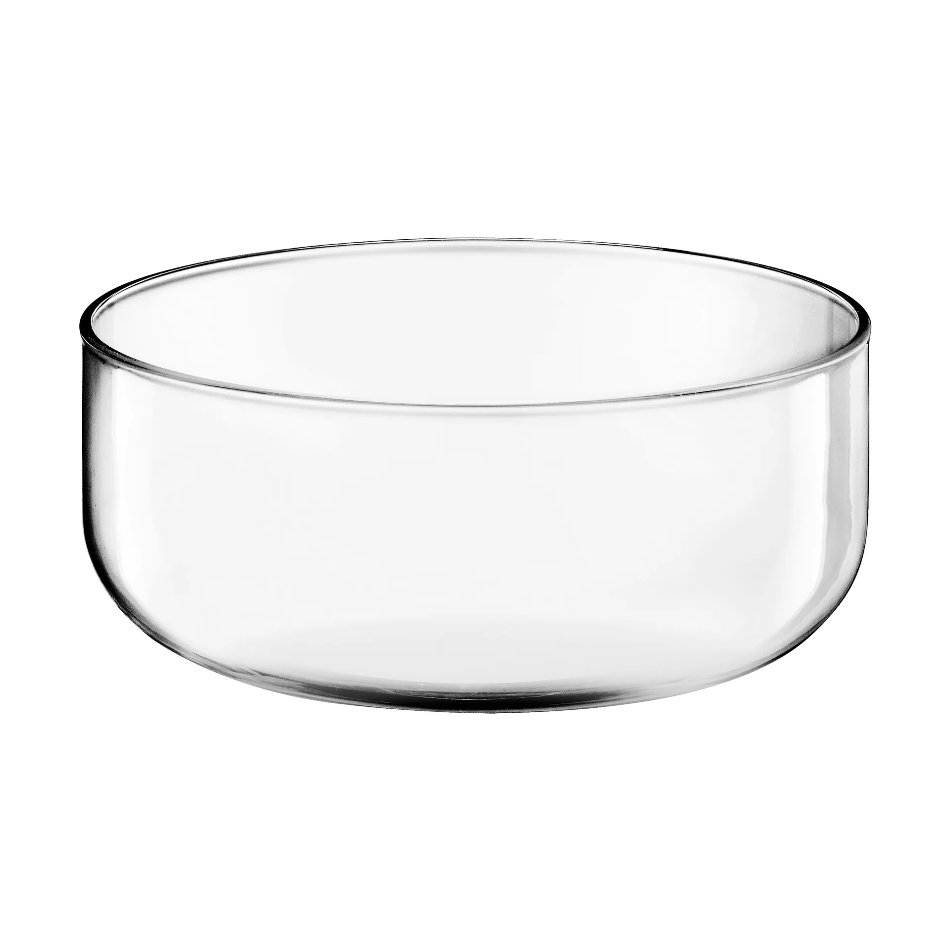 Loop lav skål med låg Ø15 cm, Klar-teal-amber Muurla